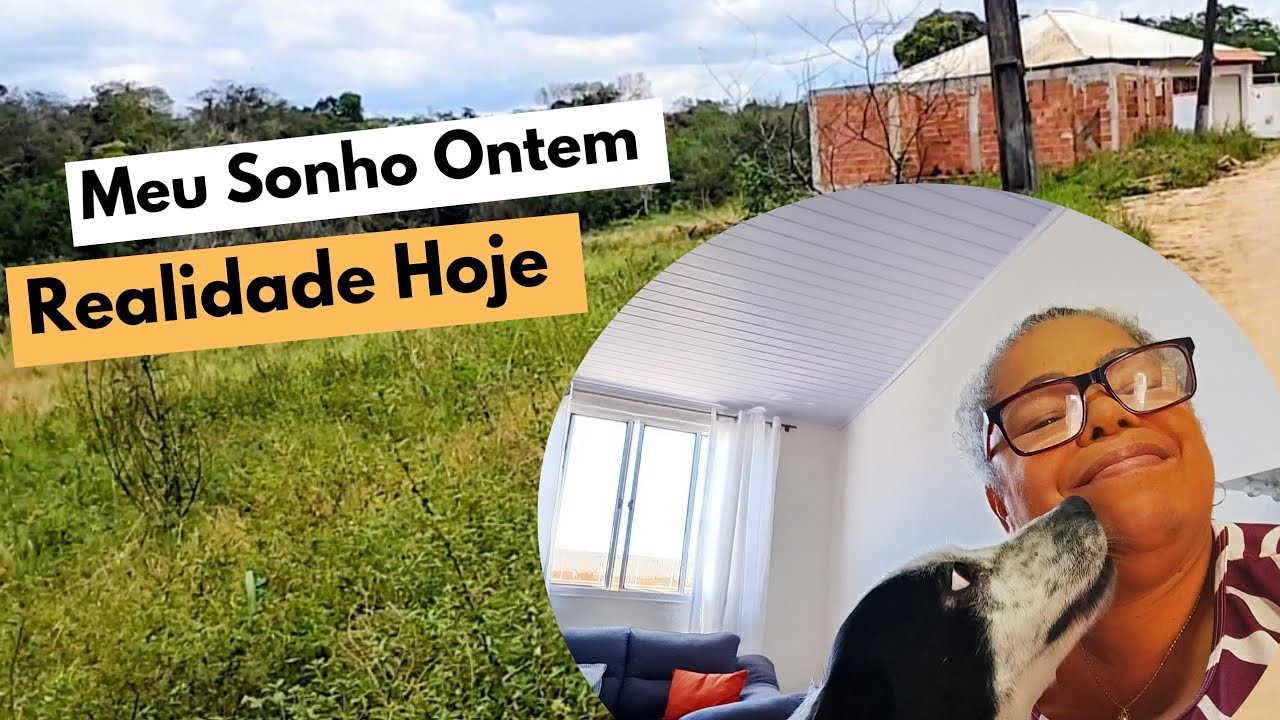 Como é bom MORAR AQUI , sonho realizado / ROTINA  BOA, minha cachorra Estrela