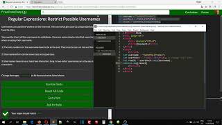 Regular Expressions Restrict Possible Usernames