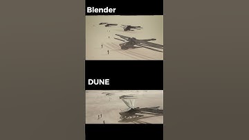 DUNE VFX In Blender Draft 2