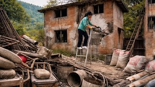 Download Lagu The young woman used 400$ to turn her grandmother’s ruined kitchen into a beautiful one MP3