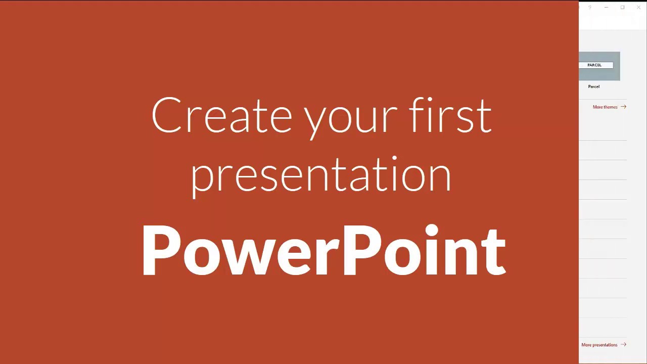 how to do a powerpoint presentation on youtube