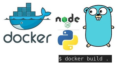 Create Docker Containers for GoLang, NodeJS and Python - Part 1: GoLang
