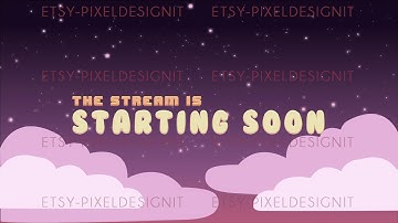 Animated stream overlay package - [Twitch]