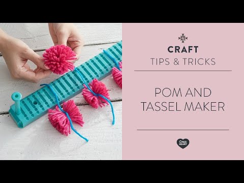 How to Use the Red Heart Pom and Tassel Maker - Moogly