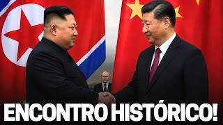 Fim do programa nuclear? Rivalidade com Putin? Xi JinPing e Kim Jong Un: “parceria mais forte”!