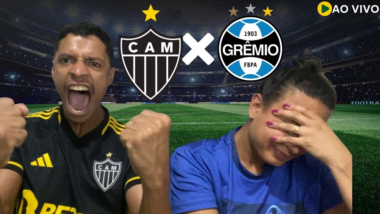 REACT ATLETICO X  GREMIO AO VIVO HOJE  COM IMAGENS | REACT GALO CAMPEONATO MINEIRO AO VIVO