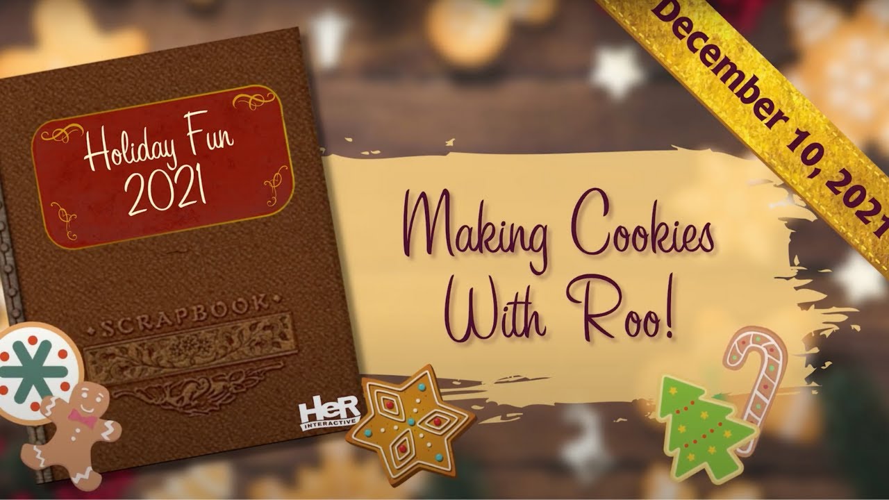Making Holiday Cookies With Roo!