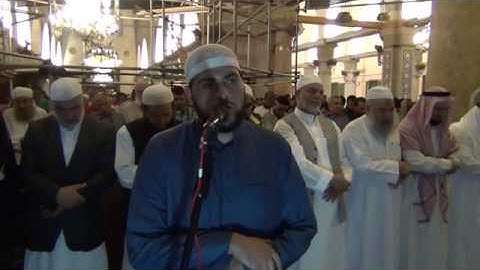 تراويح من المسجد الأقصى الشيخ محمد العباسي 12 رمضان 2015\1436 هـ (من سورة الرعد)