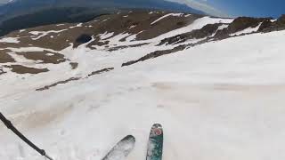Details Skiing Mount Elbert 14,433’ Box Creek Chutes June 20th News