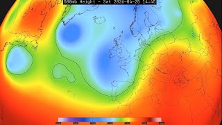 UK weather forecast two week outlook -  GFS Run: 2026-04-14 00z