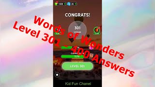 Words of Wonders Level 301 -  400 | Puzzle Game WoW Crossword screenshot 5