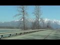 #247 США Аляска Анкоридж - Палмер Живописная дорога по Glenn highway