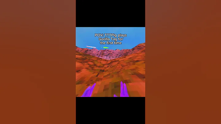 POV: TTTPig plays Gorilla Tag for the first time