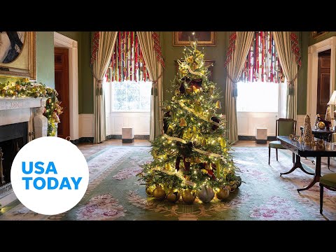 White House decorated with 'We The People' themed holiday decor | USA TODAY