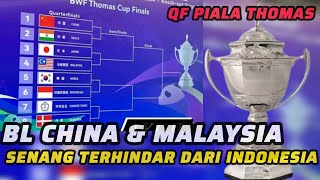Komentar BL China & Malaysia Usai Drawing Perempat Final Piala Thomas 2024