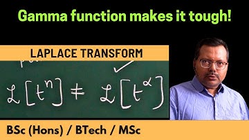 Laplace Transform of Power Function: Surprising Role of Gamma Function