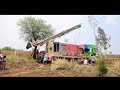 Borehole Drilling Machine Step By Step Ground Water Testing with Coconut Pumping Water Live videos#2