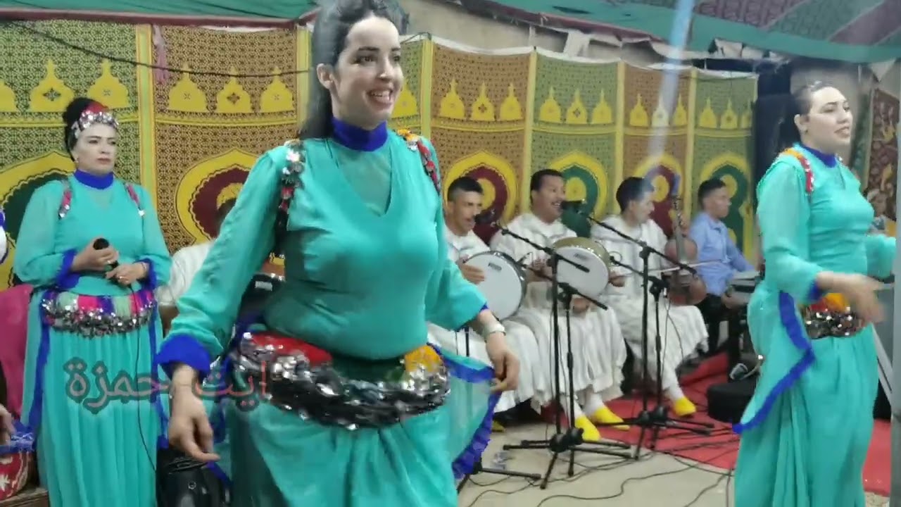 الفنان حسن الشواف والمجموعة اول مرة اوا غراس اوا غراس #الأطلس_المتوسط #عرس_امازيغي