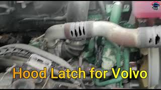 How To Replace Volvo Truck | Hood Latch