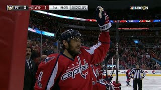 Ovechkin Scores 1,000th Point (1/11/2017)