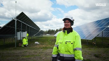 Optimizing solar PV plant operations with Vaisala AWS810SE