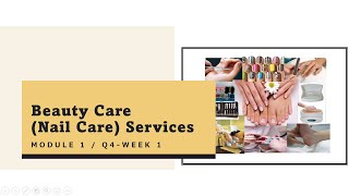 Beauty Care (Nail Care) Services Module 1