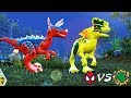 Örümcek Adam Dinozoru ve Hulk Dinozoru Kapışıyor! Lego Jurassic World