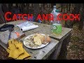 Catfish Catch and Cook at the Cabin : Off-Grid Catfish Fry