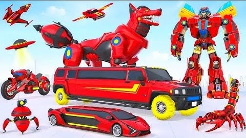 Wild fox Robot Transform Bike Game - Android Gameplay