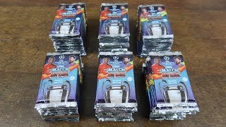 100 PACK OPENING! Match Attax 2017/18 Champions League