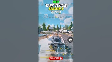 ✅ NEW Tank Vehicle In SEASON 5 Of COD MOBILE 2025 #shorts #trending #codm