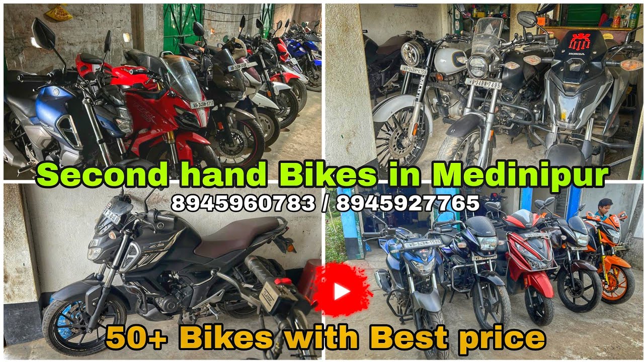 Second hand bikes in Medinipur 50+ Used bikes starting 15000 #usedbikes #shinesp #rx100 #bullet350