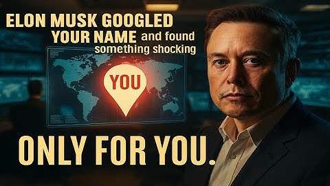 📈Elon Musk Googled your name and found something shocking. Only for you.