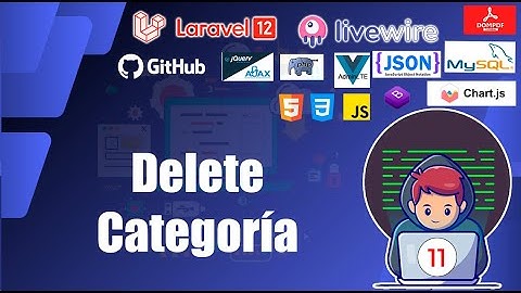 11 🗑️ Eliminar Categorías con Confirmación SweetAlert2 y Método destroy | Inventario PHP Laravel