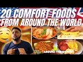 🇬🇧BRIT Rugby Fan Reacts To 20 COMFORT FOODS FROM AROUND THE WORLD!