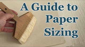 A Guide to Paper Sizing: Woodblock Printmaking #mokuhanga #woodblockprintmaking #sizing #papercraft