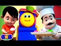 The Muffin Man - Nursery Rhymes & Kids Songs with Bob The Train