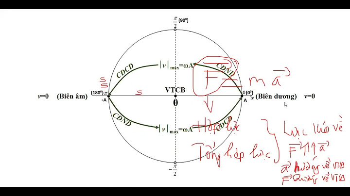 Công thức liên hệ giữa gia tốc và li độ
