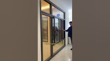 Drift Window.Not occupy space when open.Suspended sliding #china #aluminium #factory #window #door