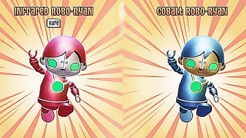 Tag with Ryan - Infrared Robo Ryan vs Cobalt Robo Ryan