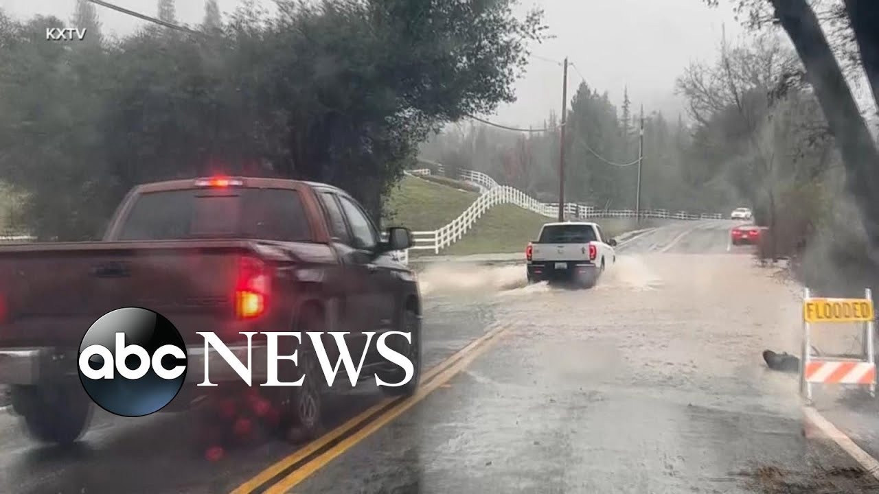Northern California towns in peril from flood waters | GMA