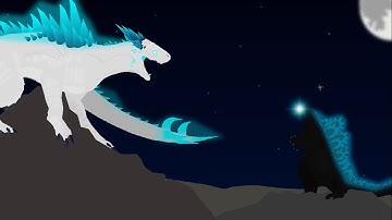 Shimo vs Heisei Godzilla | StickNodes Animated Fight