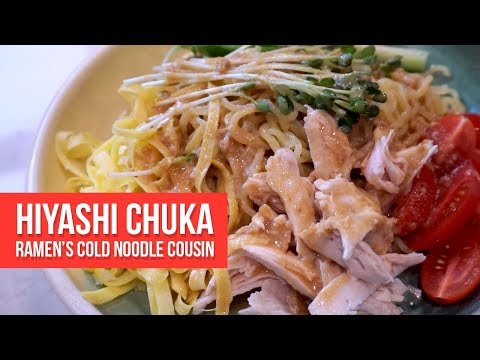 How to make Hiyashi Chuka (cold Ramen)