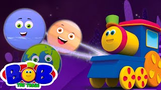 Bob il treno | Pianeti per bambini | Insegnare ai pianeti | Bob Planets Train