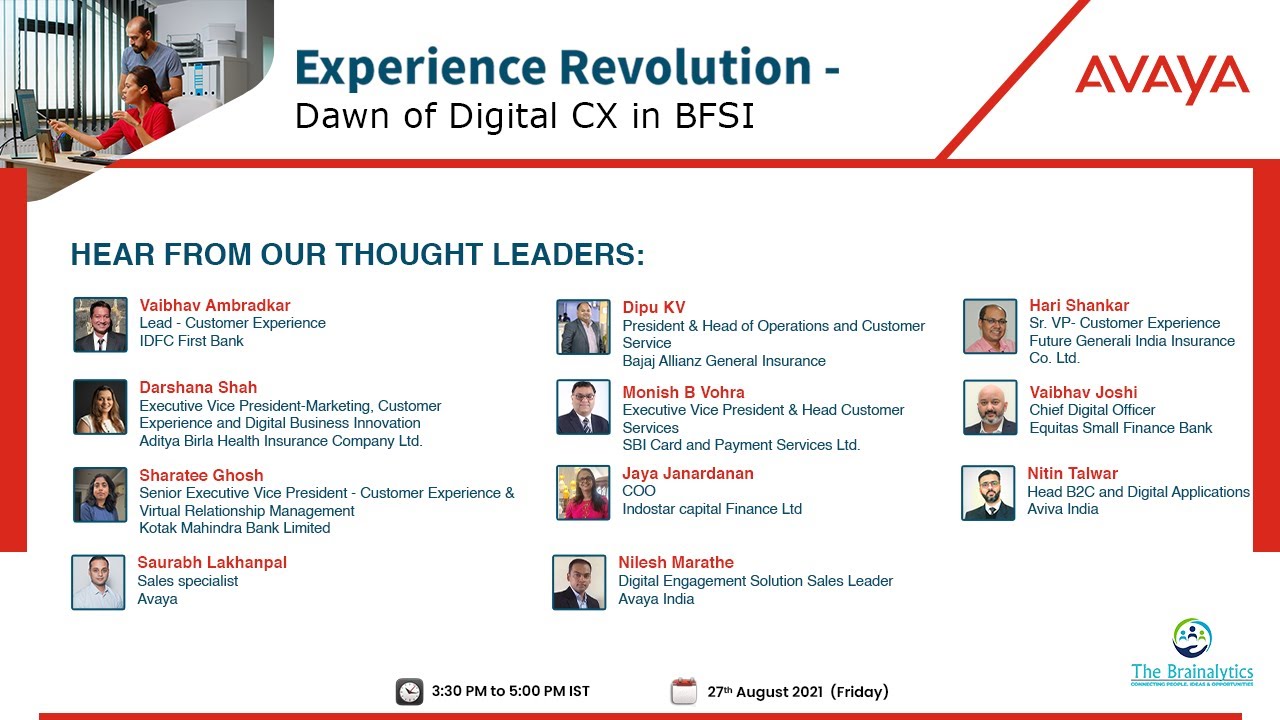 Experience Revolution: Dawn of Digital CX in BFSI
