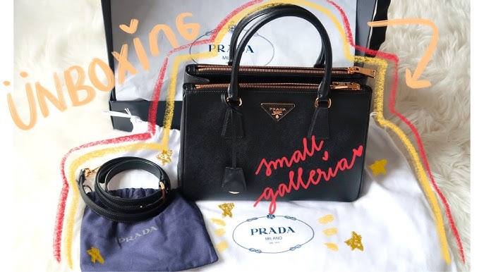 REVIEW: Prada Black Galleria Saffiano Leather bag from Emily : r