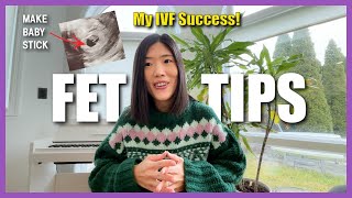 My Frozen Embryo Transfer Success Tips, Implantation Success Story #ttc #ivfsuccessfirsttime 배아이식성공