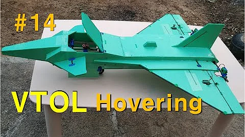 VTOL RC Plane DIY Part14 (Hovering Test Agin)