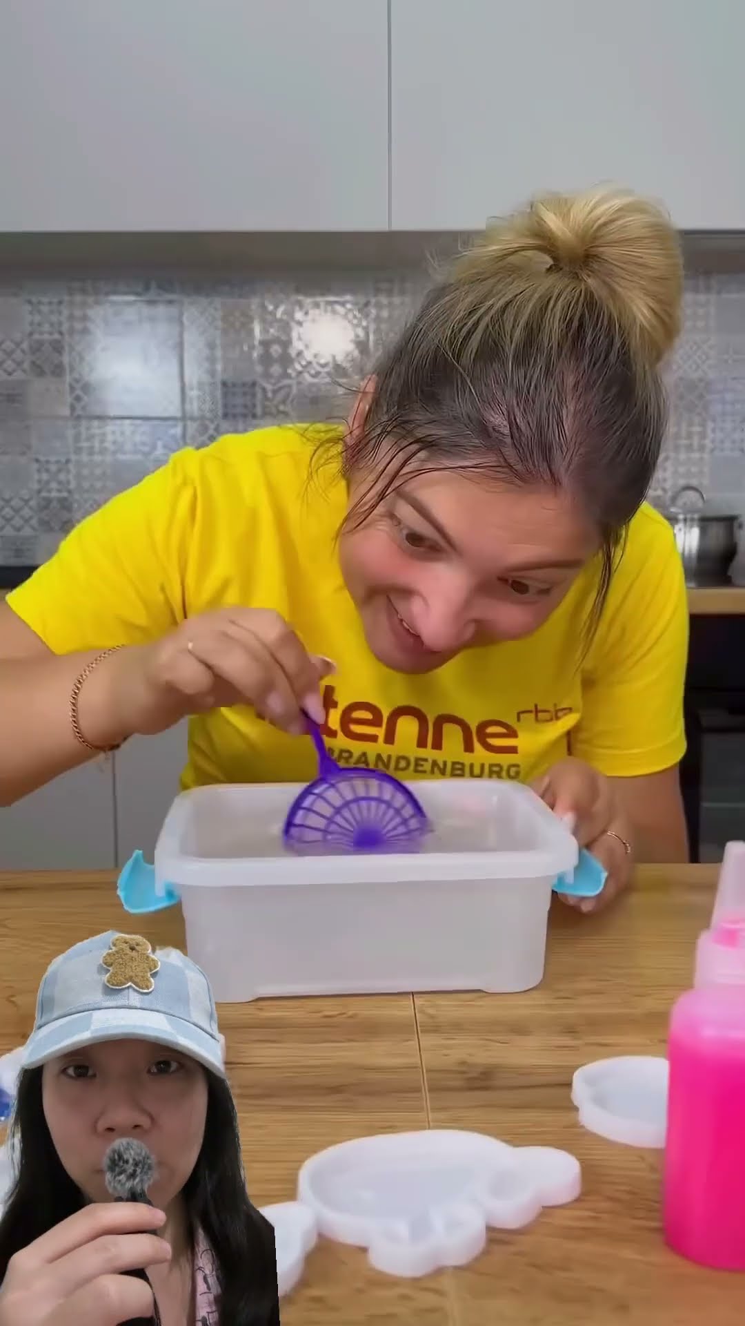 MAMA BIKIN MAINAN BUAT TEMENIN DEDEK MANDI‼️?