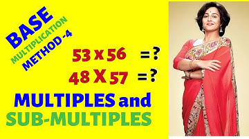 Base method of multiplication | Nikhilam sutra vedic math 🚀(Lecture 4)